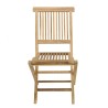 Ensemble 2 chaises jardin Java bois Teck