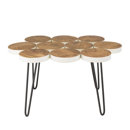 SAM - Round Teak Wood Coffee Table