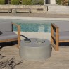 Table basse ronde HECTOR en béton 79x79cm