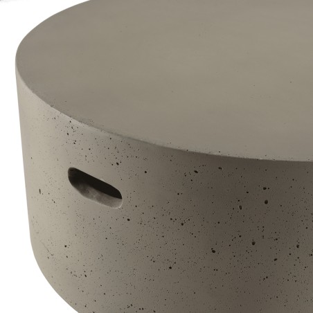 HECTOR Round Coffee Table 79x79cm Concrete