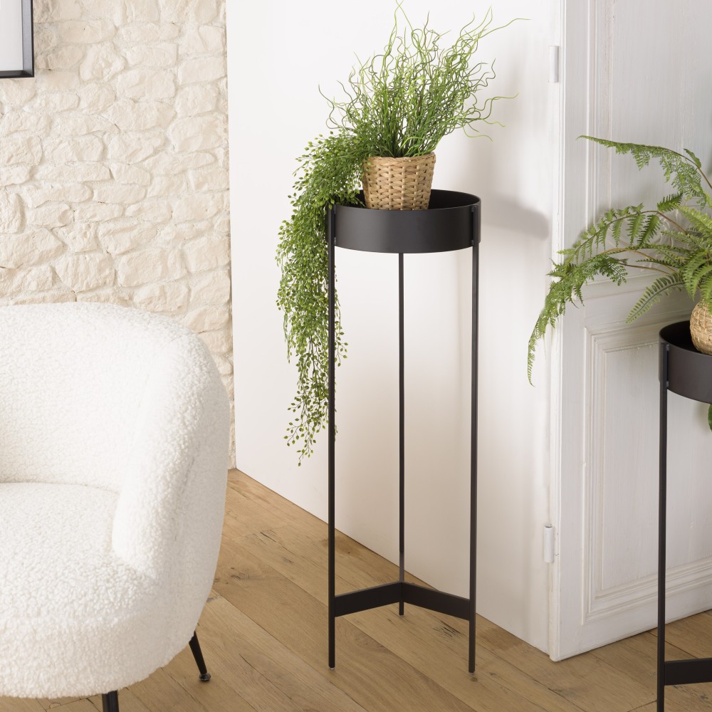 DALY - Sellette ronde / porte plantes GM noire DALY - Sellette ronde / porte plantes GM noire