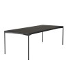 Table à manger DALY noire 220x100cm