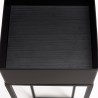 DALY Square Stool/Plant Stand GM Black - Metal Base