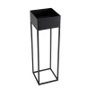 DALY Square Stool/Plant Stand MM Black - Metal Base