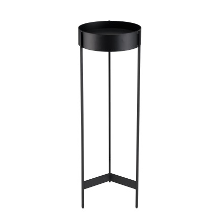 DALY - Sellette ronde / porte plantes GM noire