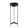DALY - Sellette ronde / porte plantes GM noire