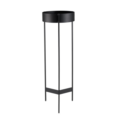DALY - Sellette ronde / porte plantes GM noire