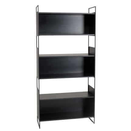 Étagère DALY 5 niches 5 niveaux noire
