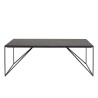Table basse DALY noire 120x60cm