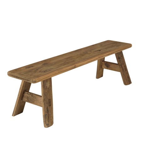 Banc en bois recyclé SANDY - Décoration montagne ou campagne