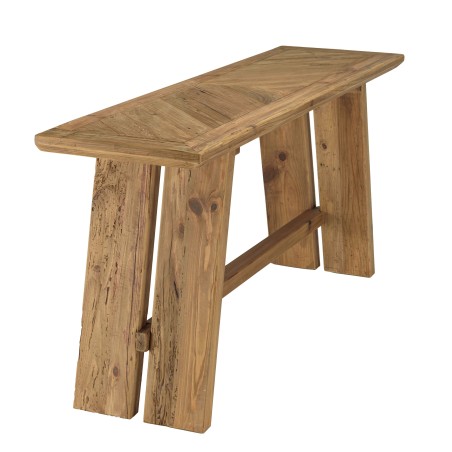Console en bois recyclé SANDY - 160x45cm