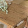 SANDY Dining Table 140x75cm - Recycled Pine Wood