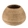 Cache pot SIXTINE en abaca naturel - Petit modèle