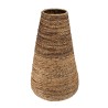 Cache pot SIXTINE - Grand modèle en abaca naturel