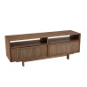 SIXTINE TV Stand - Recycled Teak Wood - 2 Drawers & 2 Niches