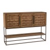 Buffet en teck recyclé 3 portes SIXTINE