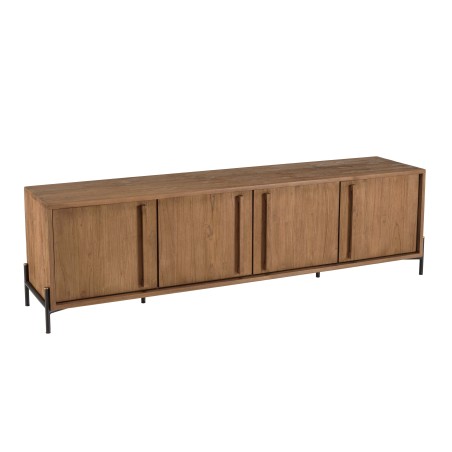 Meuble TV SIXTINE en bois de teck recyclé