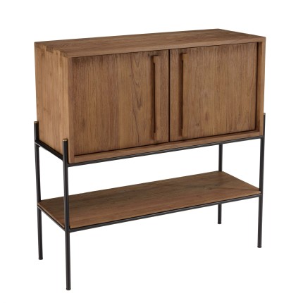 Buffet SIXTINE en bois de teck recyclé