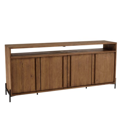 Buffet SIXTINE en bois de teck recyclé