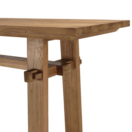 Console SIXTINE en bois de teck recyclé