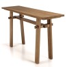 Console SIXTINE en bois de teck recyclé