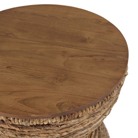 SIXTINE - Recycled Teak Wood Stool | Multifunctional and Versatile