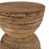 Tabouret SIXTINE en bois de teck recyclé