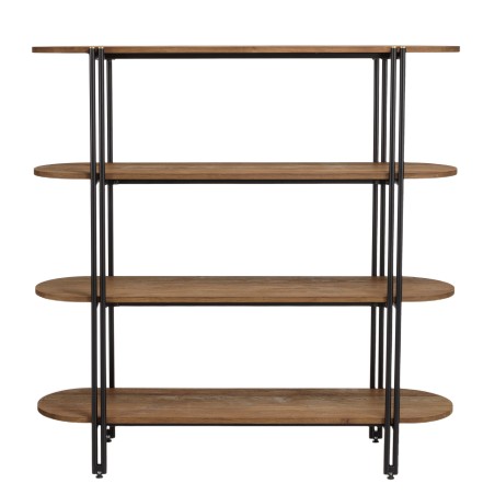 Étagère SIXTINE en teck recyclé - 4 niveaux