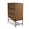 Sixtine 3-Drawer Chest in Recycled Teak Wood