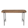 Table basse ovale SIXTINE en bois de teck recyclé