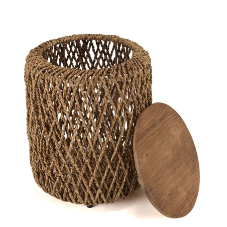 SIXTINE Round Side Table 40x40cm - Natural Home Decor
