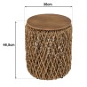 SIXTINE Round Side Table 40x40cm - Natural Home Decor