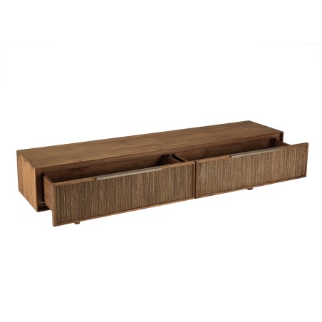 Meuble TV SIXTINE en bois teck recyclé