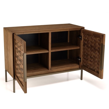 Buffet en bois de teck recyclé SIXTINE