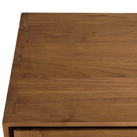 SIXTINE Recycled Teak Wood Sideboard with 3 Doors