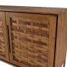 SIXTINE Recycled Teak Wood Sideboard with 3 Doors