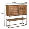 Buffet en bois de teck recyclé SIXTINE