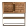 Buffet en bois de teck recyclé SIXTINE