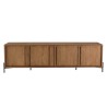 SIXTINE TV Stand - Recycled Teak Wood - 4 Doors