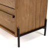 SIXTINE - Recycled Teak Wood Chest of Drawers with 3 Drawers