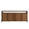 SIXTINE Sideboard - Recycled Teak Wood - 4 Doors & 2 Niches