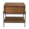Table de chevet SIXTINE en bois de teck recyclé