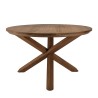 SIXTINE Round Dining Table 130x130cm - Recycled Teak Wood
