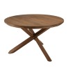 SIXTINE Round Dining Table 130x130cm - Recycled Teak Wood