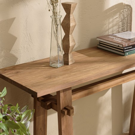 Console SIXTINE en bois de teck recyclé