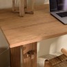 SIXTINE Desk 140x60cm in Recycled Teak Wood