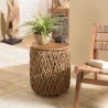 SIXTINE Round Side Table 40x40cm - Natural Home Decor