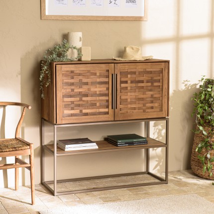 SIXTINE Recycled Teak Wood Sideboard - Elegant Storage Solution