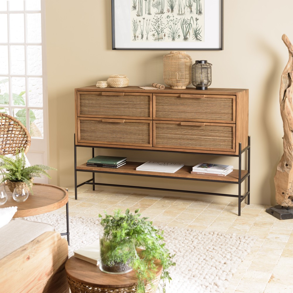Buffet SIXTINE - Bois de teck recyclé Buffet SIXTINE - Bois de teck recyclé
