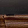 ALIX Mango Wood Sideboard with 4 Open Doors